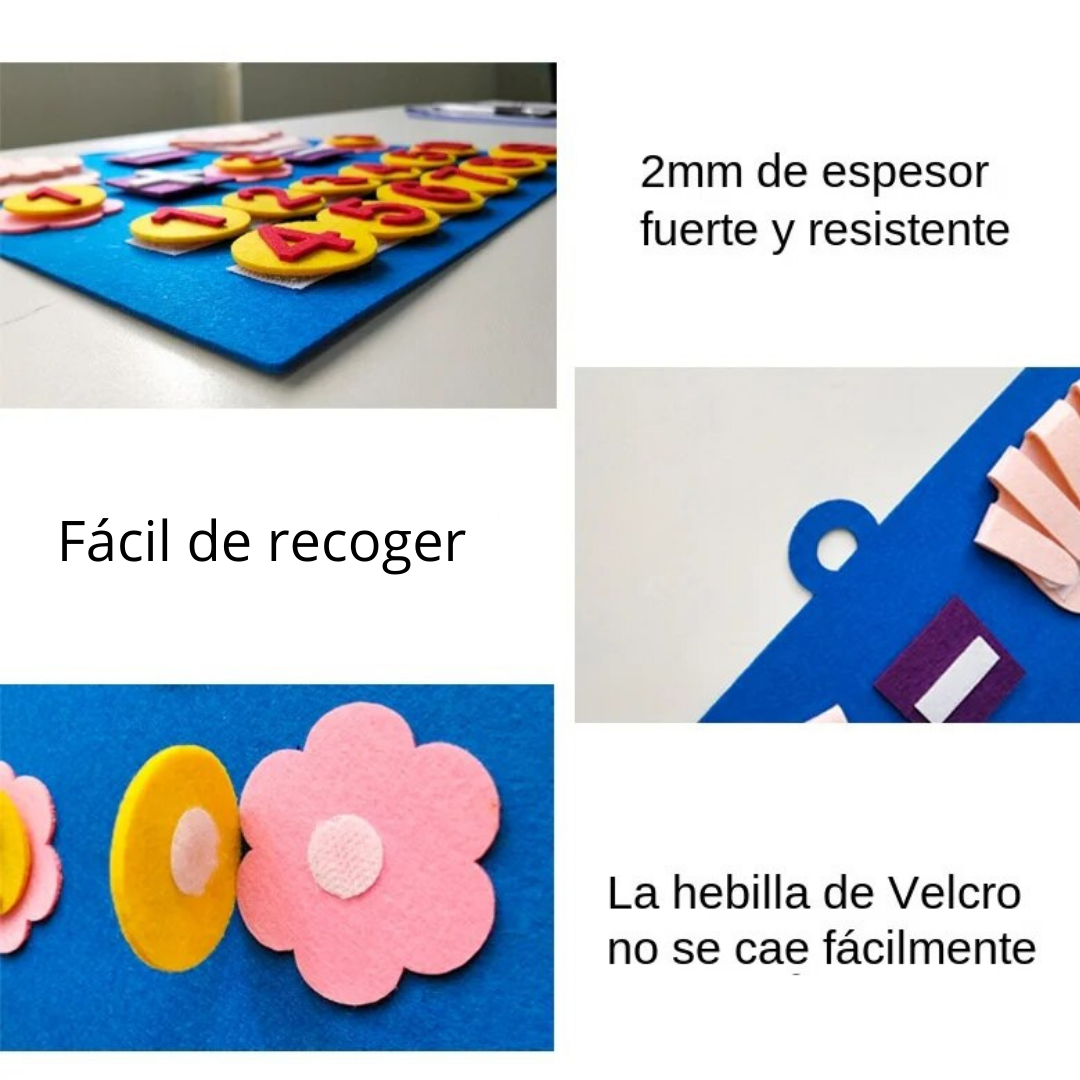 Juego para aprender a contar + Reloj de REGALO