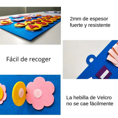 Juego para aprender a contar + Reloj de REGALO