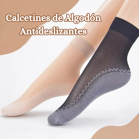 Calcetines de algodón antideslizantes